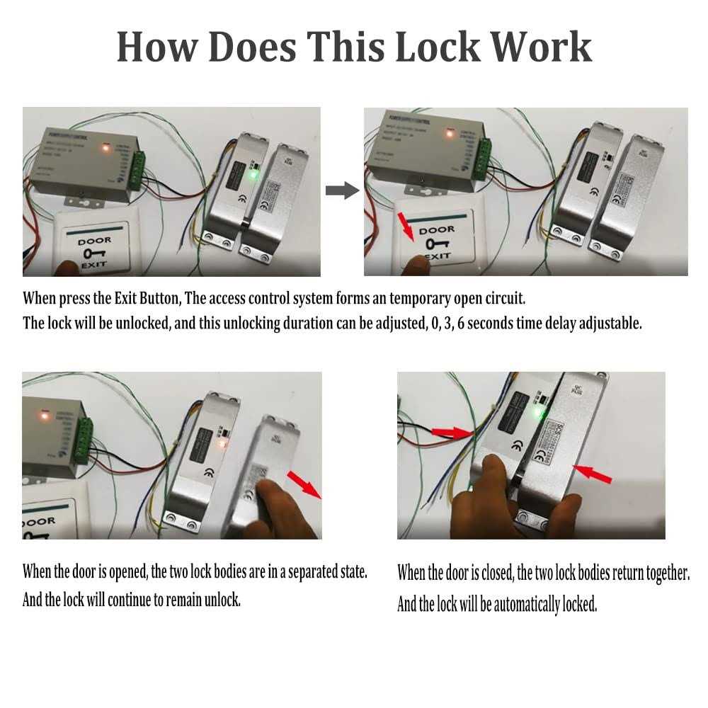 TO BE SECOND JASAG DC12V Electric Mortise Lock Fail Safe Mode with Adjustment Time Delay - Cheap Fitting