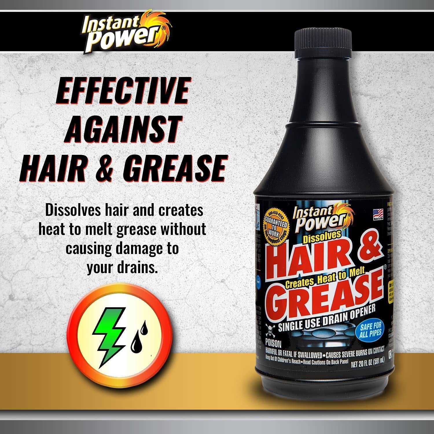 Instant Power Hair & Grease Drain Opener - Cheap Fitting