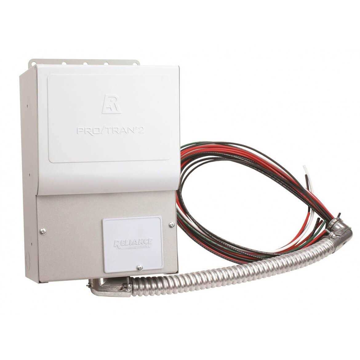 Reliance 506C 120/240-Volt 50-Amp 6-Circuit Pro/Tran Indoor Transfer Switch - Cheap Fitting