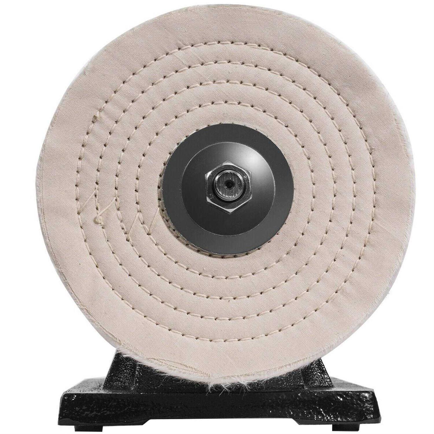 VEVOR Bench Buffer Polisher 8 inch Buffing Machine 370W Motor with 3600 Rpm - Cheap Fitting