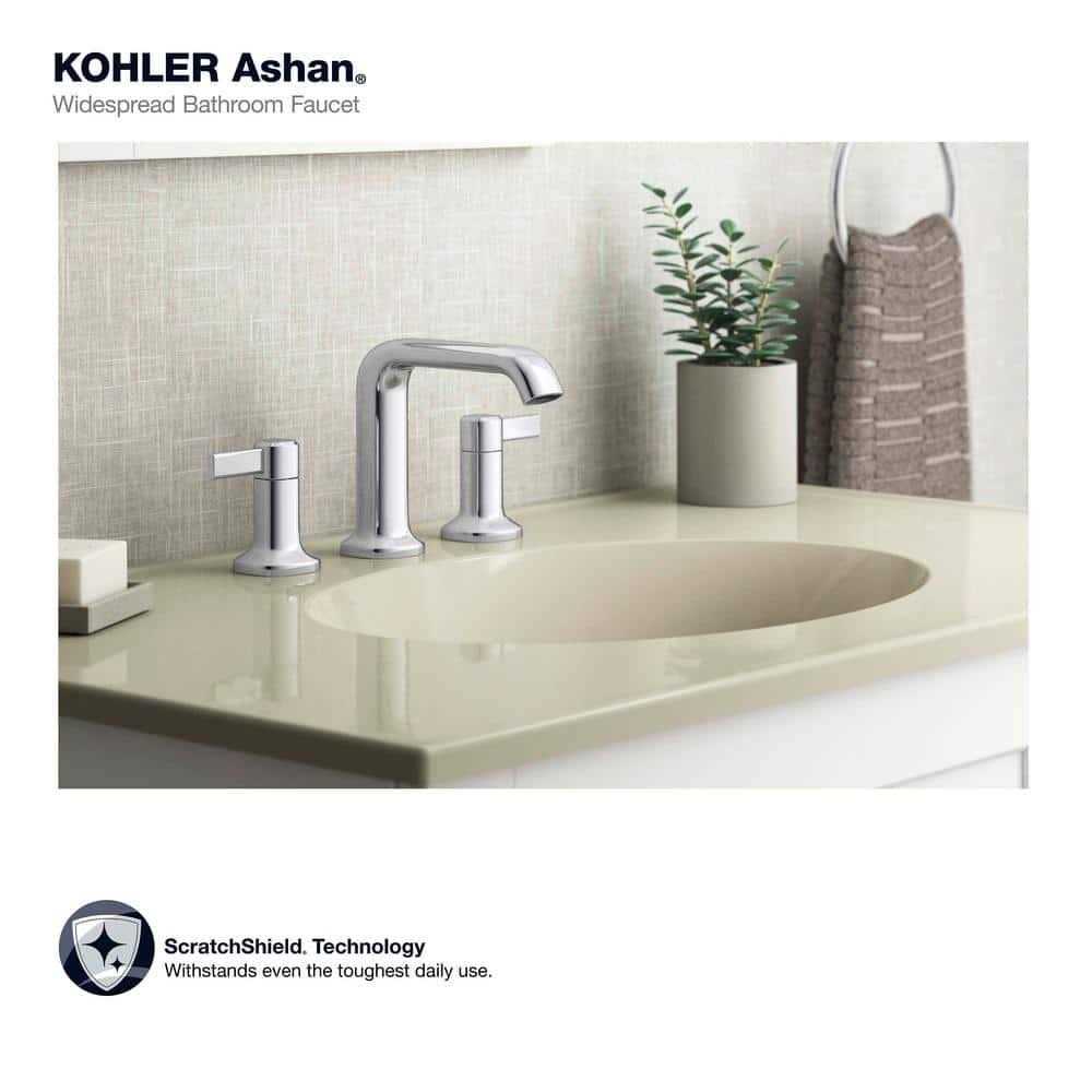 Kohler Ashan 8 in. Widespread 2-Handle Bathroom Faucet - Cheap Fitting