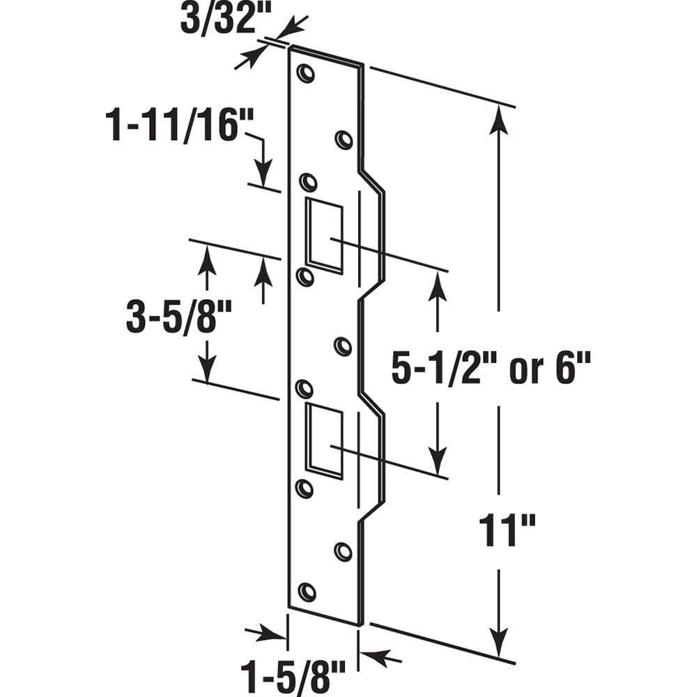 Prime-Line MP10385 Max Security Combo Strike - Cheap Fitting