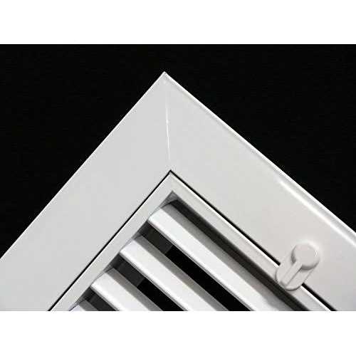 HVAC Premium Aluminum Return Filter Grille - Cheap Fitting