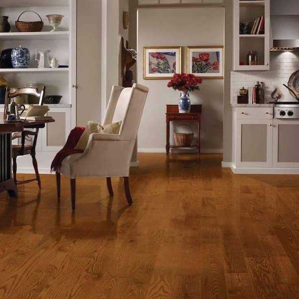 Bruce American Originals Oak 3/4 in. T x Varying L Solid Hardwood Flooring - Cheap Fitting
