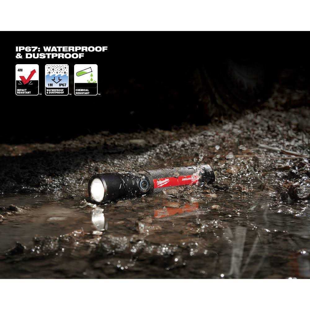 2160-21 Milwaukee USB Rechargeable 800L Compact Flashlight - Cheap Fitting