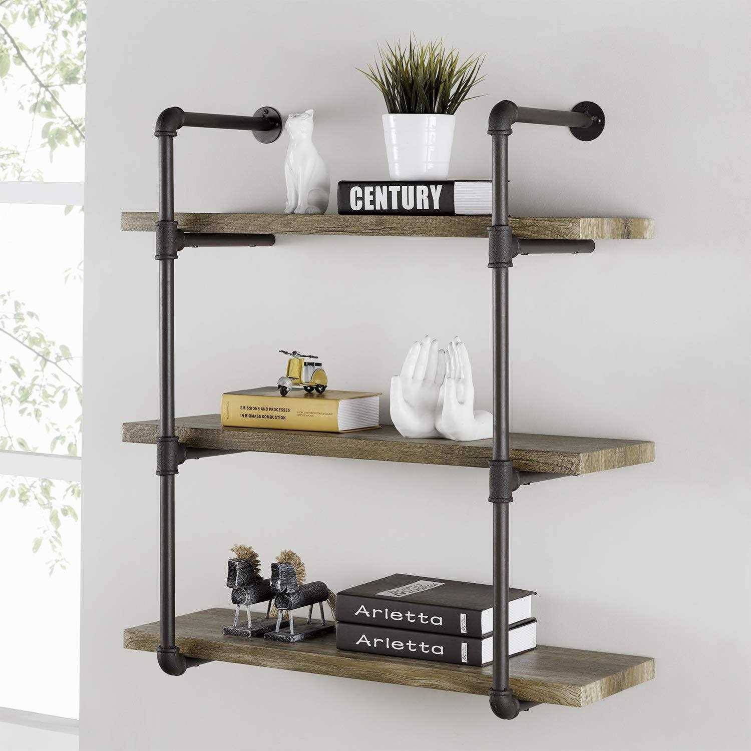 Black Pipe Fitting Home TZH 30 Pack Black Floor Flange/Elbow/Tee Combo for Industrial vintage style - Cheap Fitting