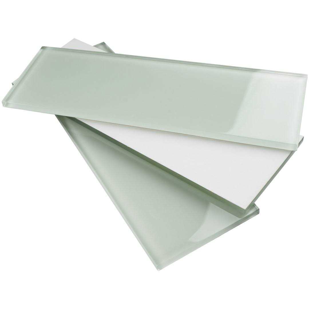 Crystile 4 x 12 Glass Mosaic Subway Tile Supreme Tile - Cheap Fitting