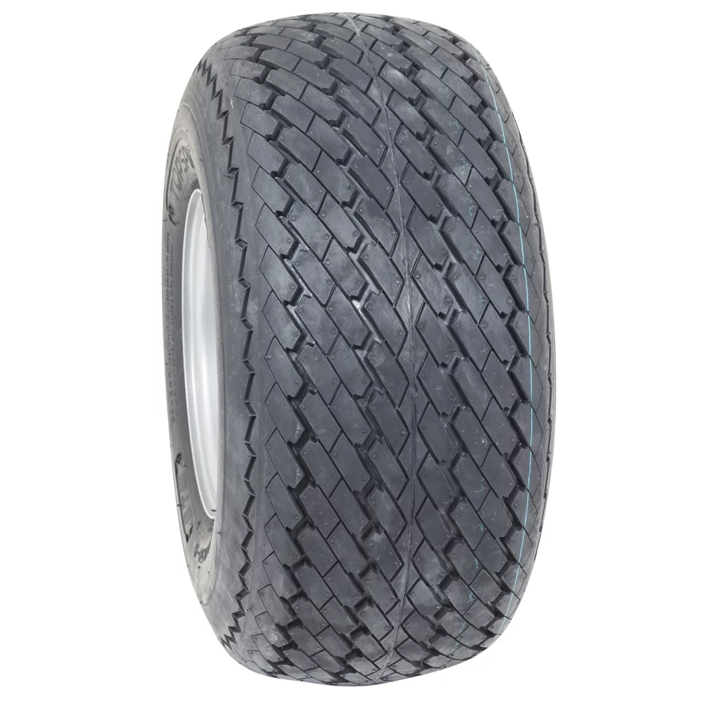 GTW Topspin 18x8.5-8  Sawtooth Golf Cart Street/Course Tire | 4 Ply - Cheap Fitting