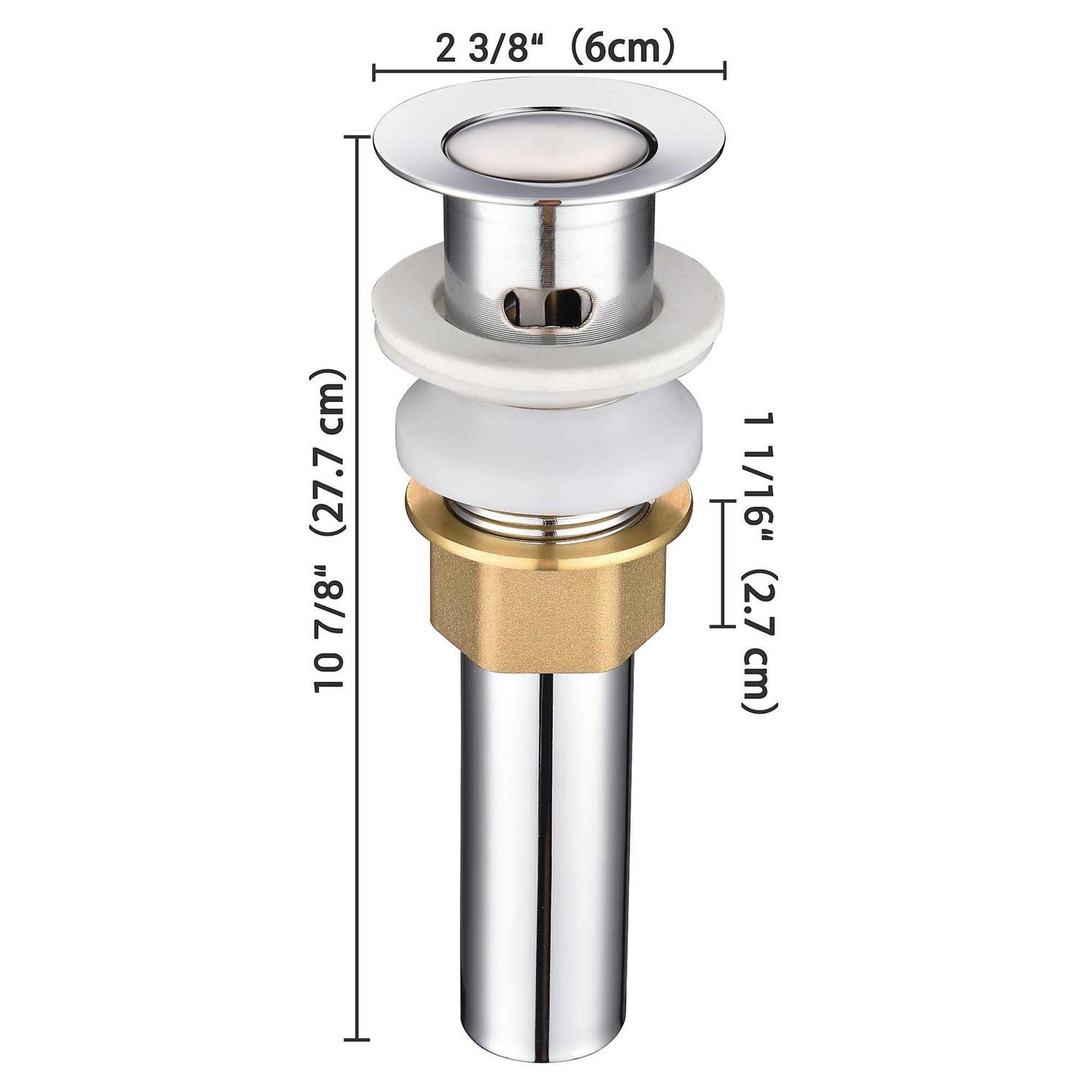 Aquaterior 23×18 Rectangle Drop-In Vessel Sink with 3 Faucet Holes - Cheap Fitting