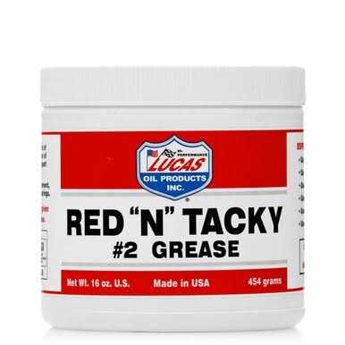 Lucas Oil Red N Tacky Grease - Cheap Fitting
