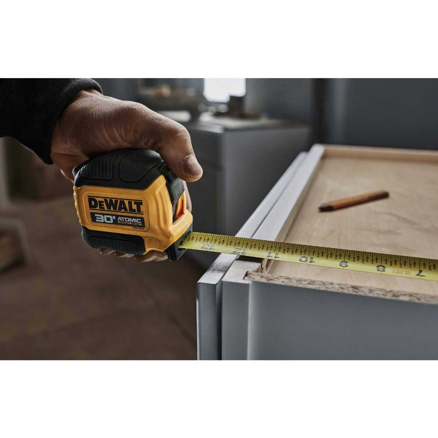 DeWalt Atomic 30 ft. Tape Measure - Cheap Fitting
