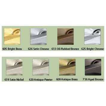 Schlage Fe285 Ply 505 Fla LH Plymouth Bright Brass Handleset with Flair Interior Lever - Cheap Fitting