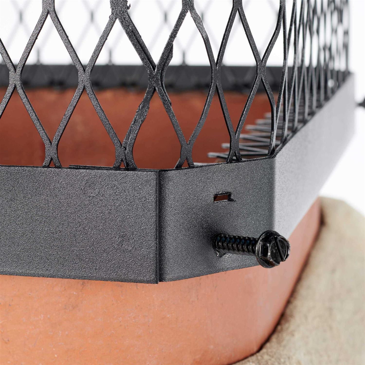 Shelter Sc1818 Single-Flue Galvanized Steel Chimney Cap - Cheap Fitting