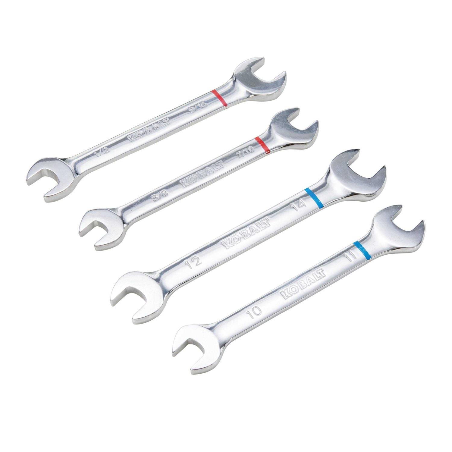 Kobalt 154-Piece Standard and Metric Polished Chrome Mechanic&s Tool Set - Cheap Fitting