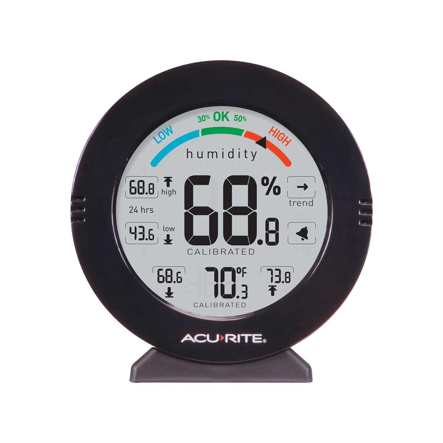 Acurite 01080M Pro Accuracy Temperature and Humidity Gauge with Alarms - Cheap Fitting