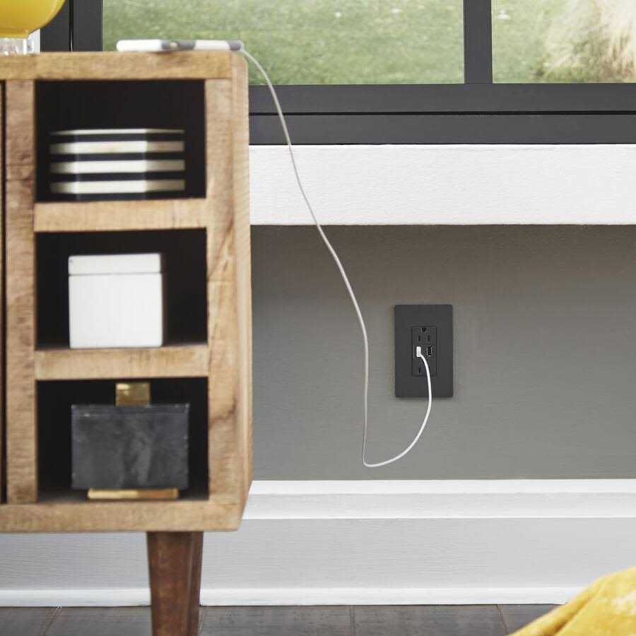 radiant Four-Gang Screwless Wall Plate - Cheap Fitting