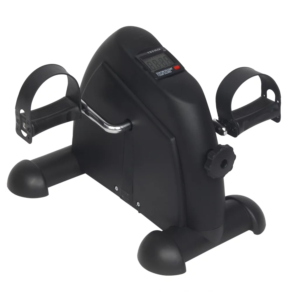SalonMore Mini Cycle Exercise Bike Under Desk, for Leg/Arm Pedder, Black - Cheap Fitting