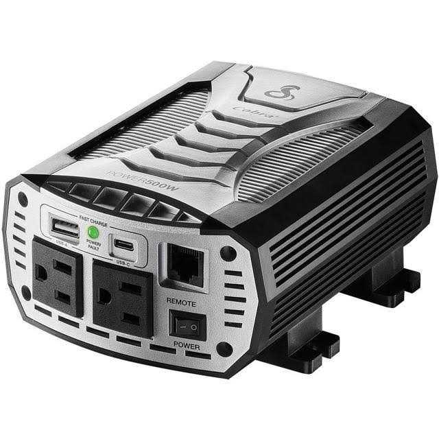 Cobra 500-Watt Power Inverter - Cheap Fitting