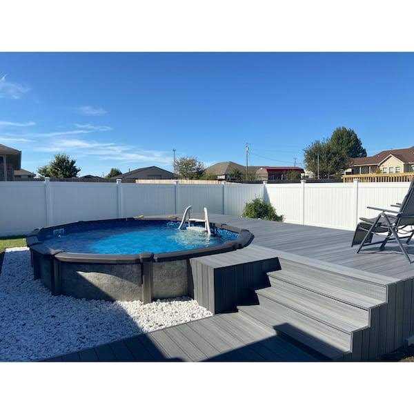 NewTechWood Ultrashield Naturale Series 1 in. x 6 in. x 8 ft Composite Decking Board - Cheap Fitting