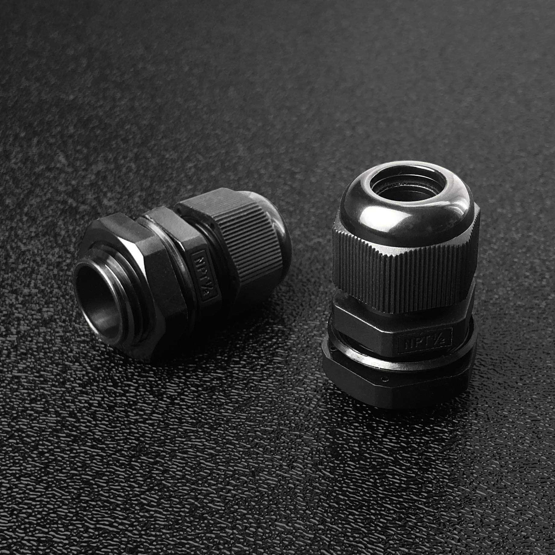 MGI SpeedWare NPT Strain Relief Nylon Cord Grip Cable Glands - Cheap Fitting