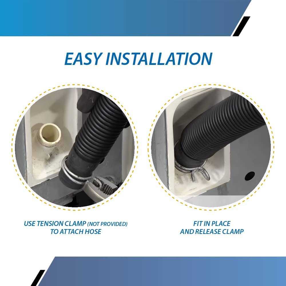 Washing Machine Replacement Drain Hose For Whirlpool 285664 - Cheap Fitting