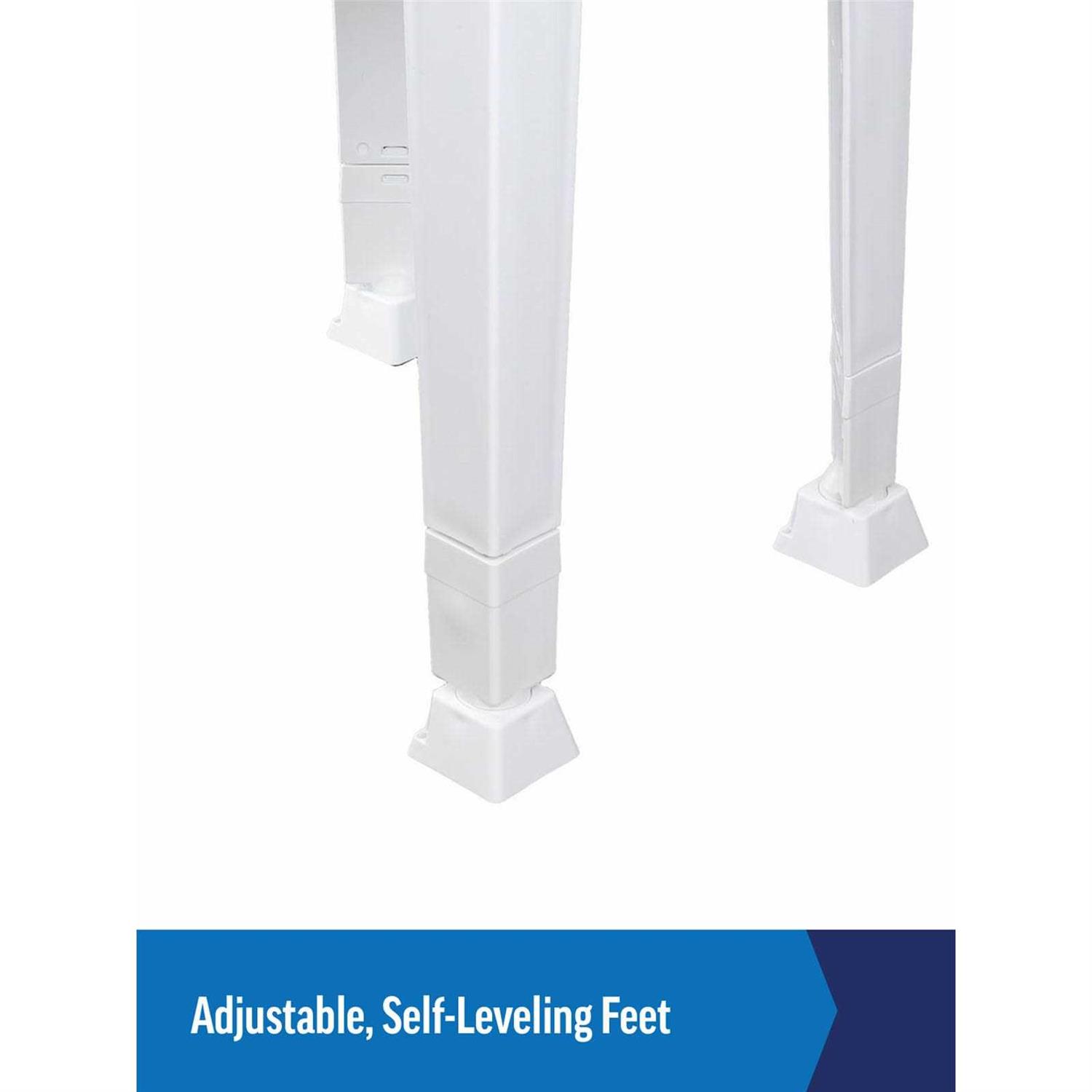 Project Source 18-in x 24-in 1-Basin White Freestanding Utility Tub with Drain with Faucet 999-LUT18WHT - Cheap Fitting