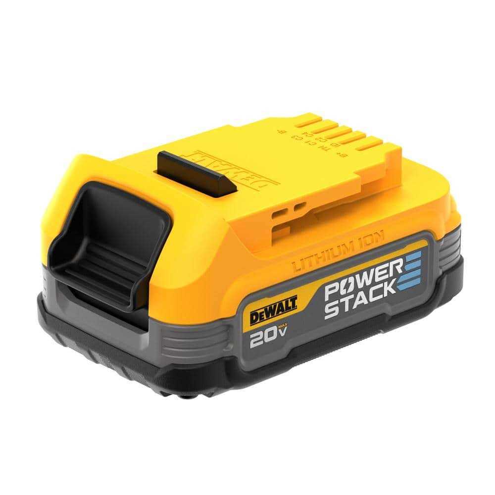 DEWALT 20V Cordless Compact Impact Driver 20V MAX POWERSTACK Battery Starter Kit - Cheap Fitting