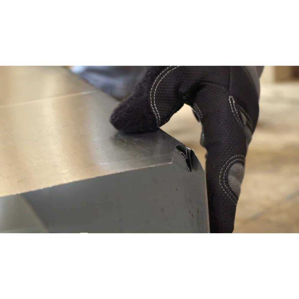 Master Flow 8 in. x 4 ft. Half Section Rectangular Duct - Cheap Fitting