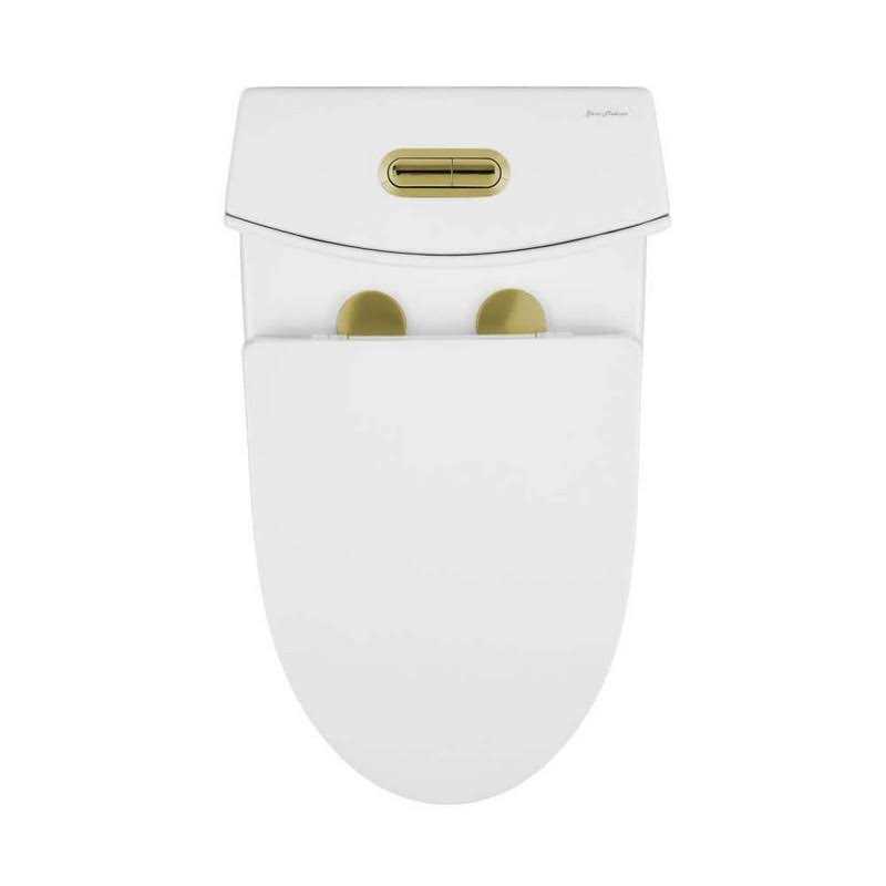 Swiss Madison St. Tropez One Piece Elongated Toilet Dual Flush 0.8/1.28 GPF SM-1T254 - Cheap Fitting