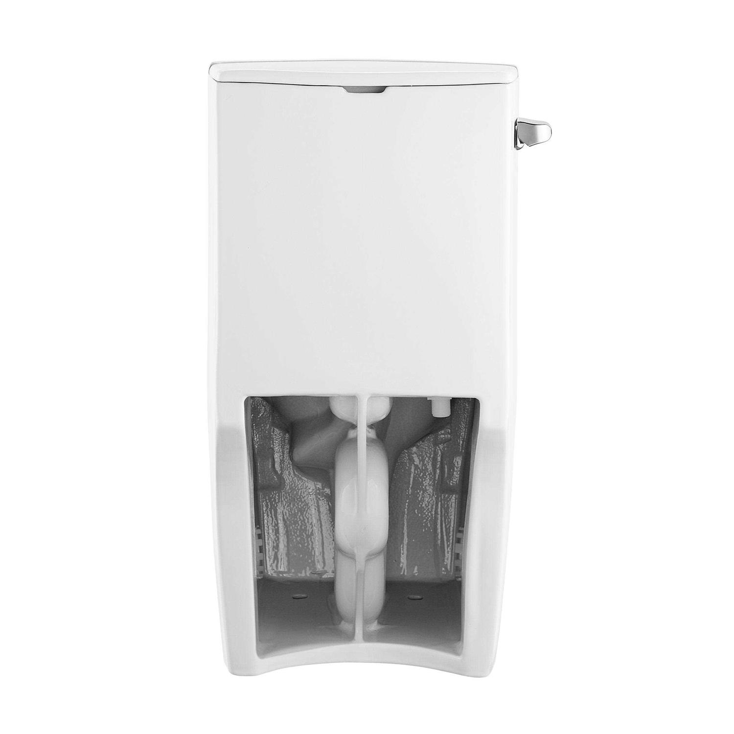 Swiss Madison St. Tropez One-Piece Elongated Toilet Vortex Side Flush 1.28 GPF - Cheap Fitting
