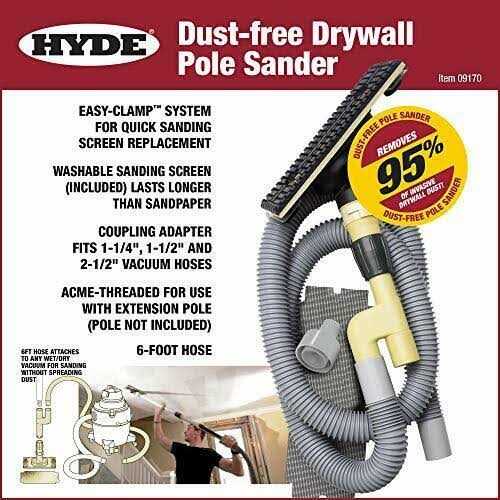 Hyde 09170 Vacuum Pole Sanding Kit - Cheap Fitting