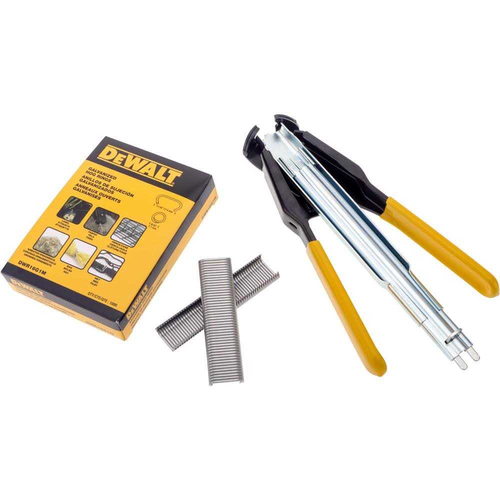 DEWALT Hog Ring Pliers Kit P7DW - Cheap Fitting
