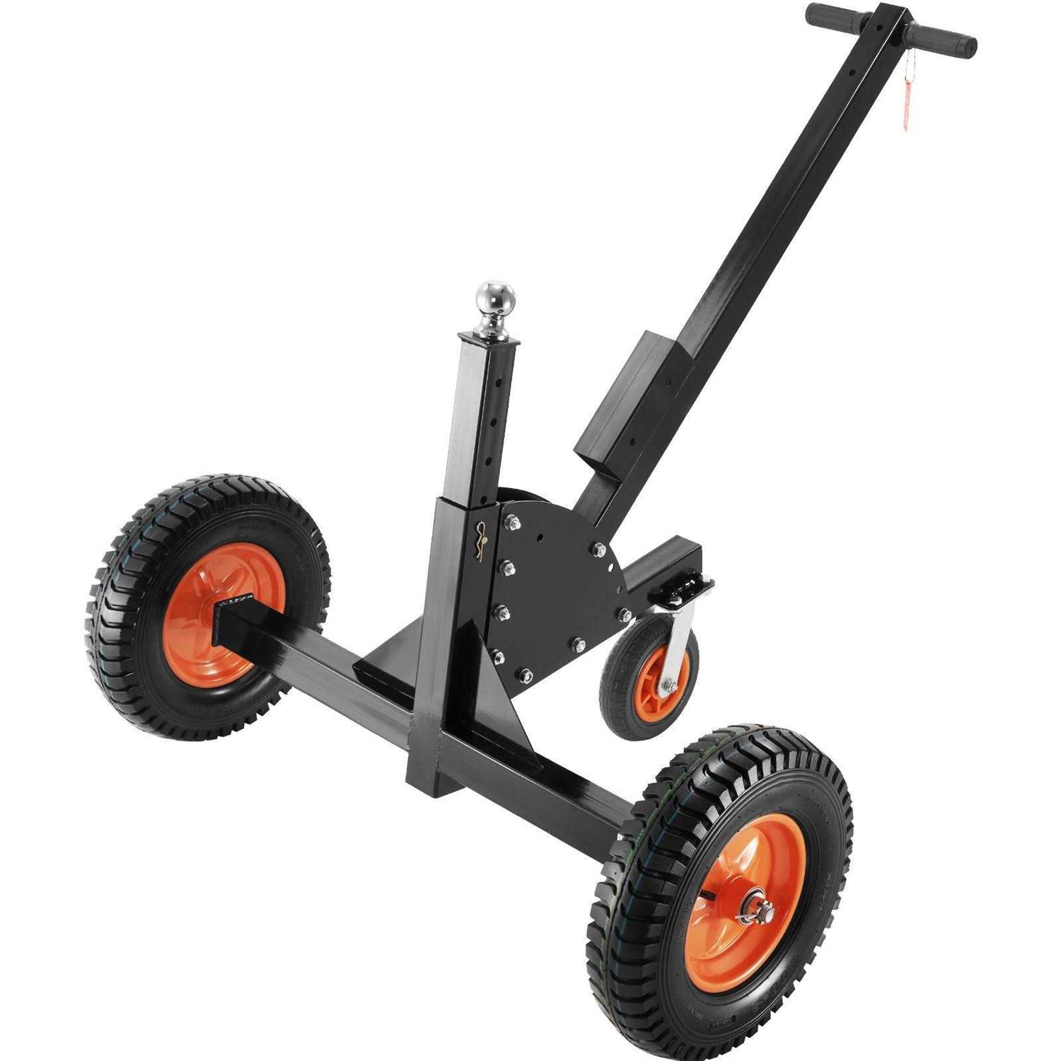 VEVOR Adjustable Trailer Dolly 1500lbs Tongue Weight Capacity 2 in 1 Trailer Mover with 23.6”-35.4” Adjustable Height & 2” Ball - Cheap Fitting