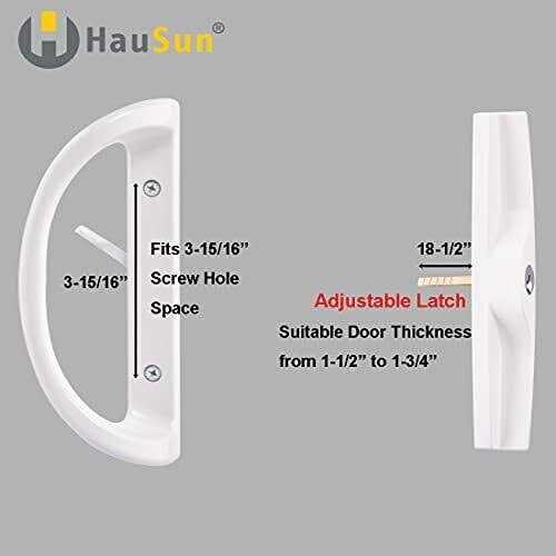 Sliding Patio Door Handle Set with Key Cylinder and Mortise Lock Full Replace - Cheap Fitting