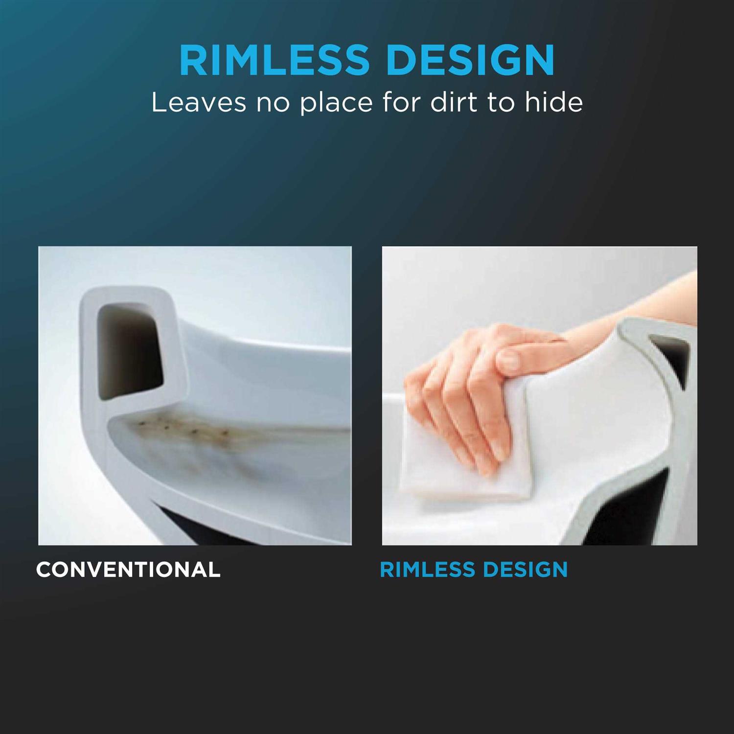 Toto Drake Two-Piece Elongated 1.28 GPF Tornado Flush Toilet with Cefiontect CST776CEG# - Cheap Fitting