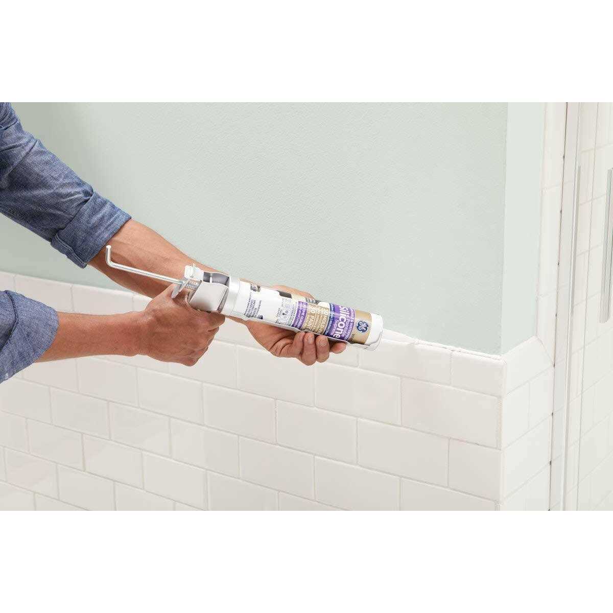 GE Paintable Silicone Supreme Kitchen & Bath Sealant - Cheap Fitting