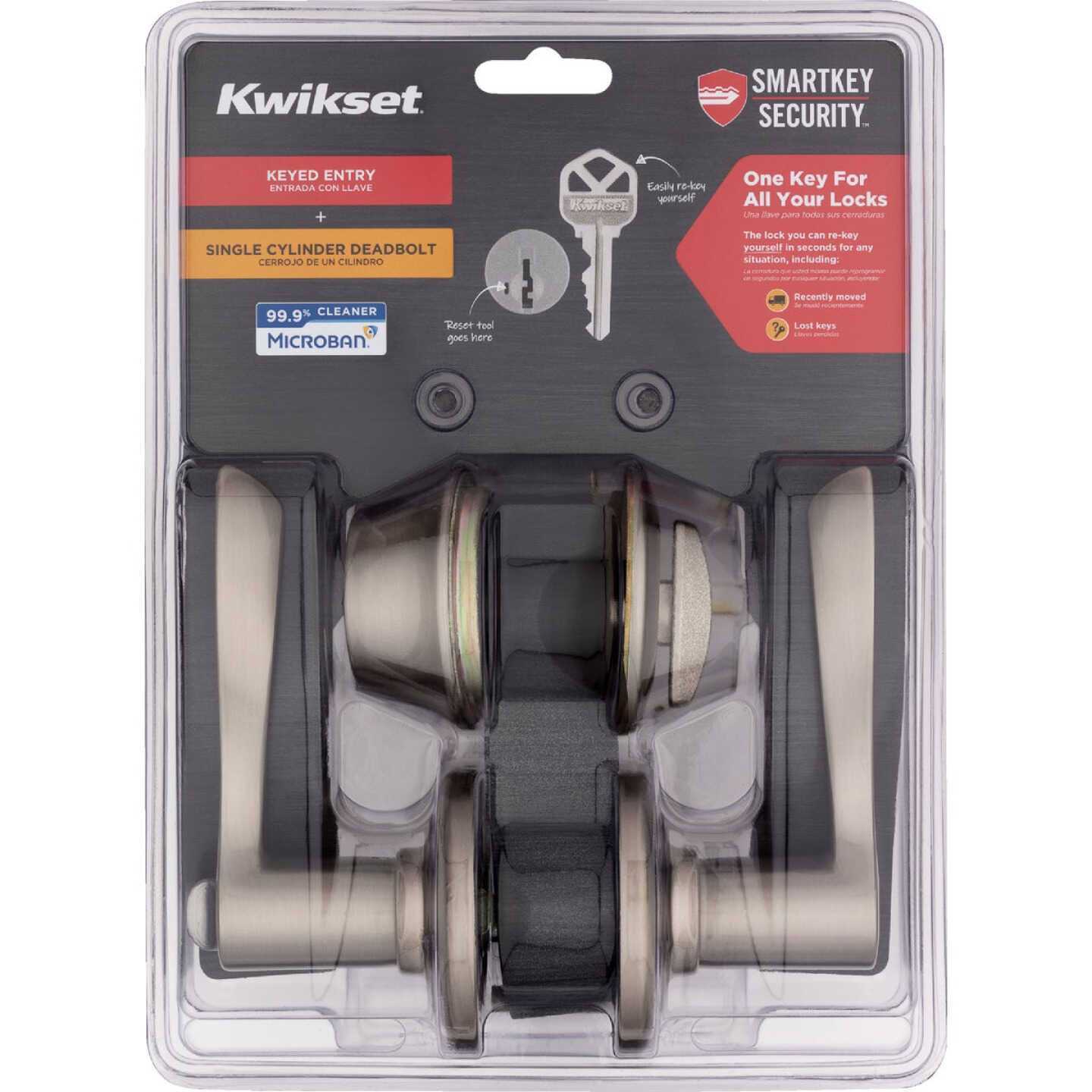 Kwikset Balboa Lever and Deadbolt Combo - Cheap Fitting