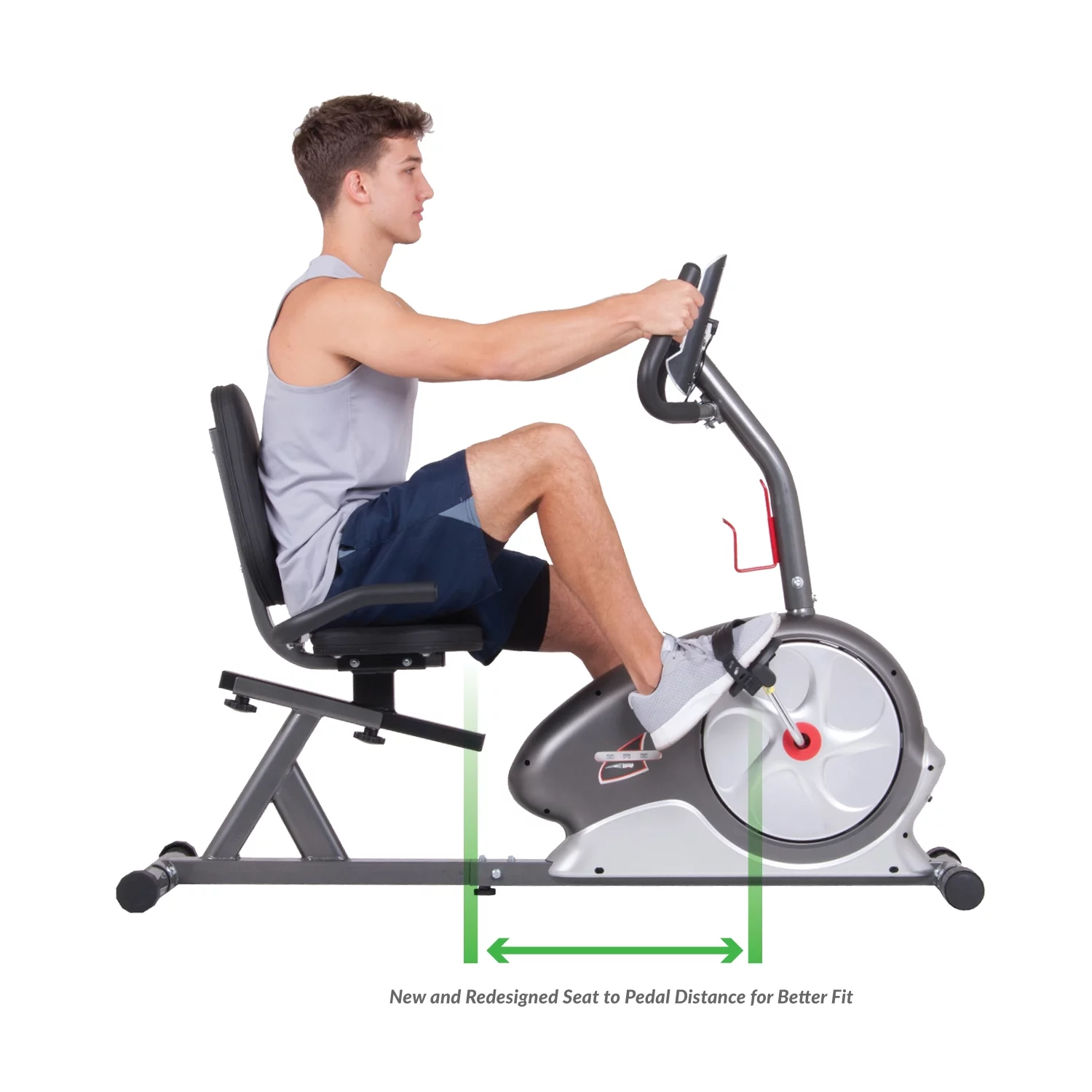 Body Champ BRB5872X Magnetic Recumbent Exercise Bike, Maximum Weight 250 lbs. - Cheap Fitting