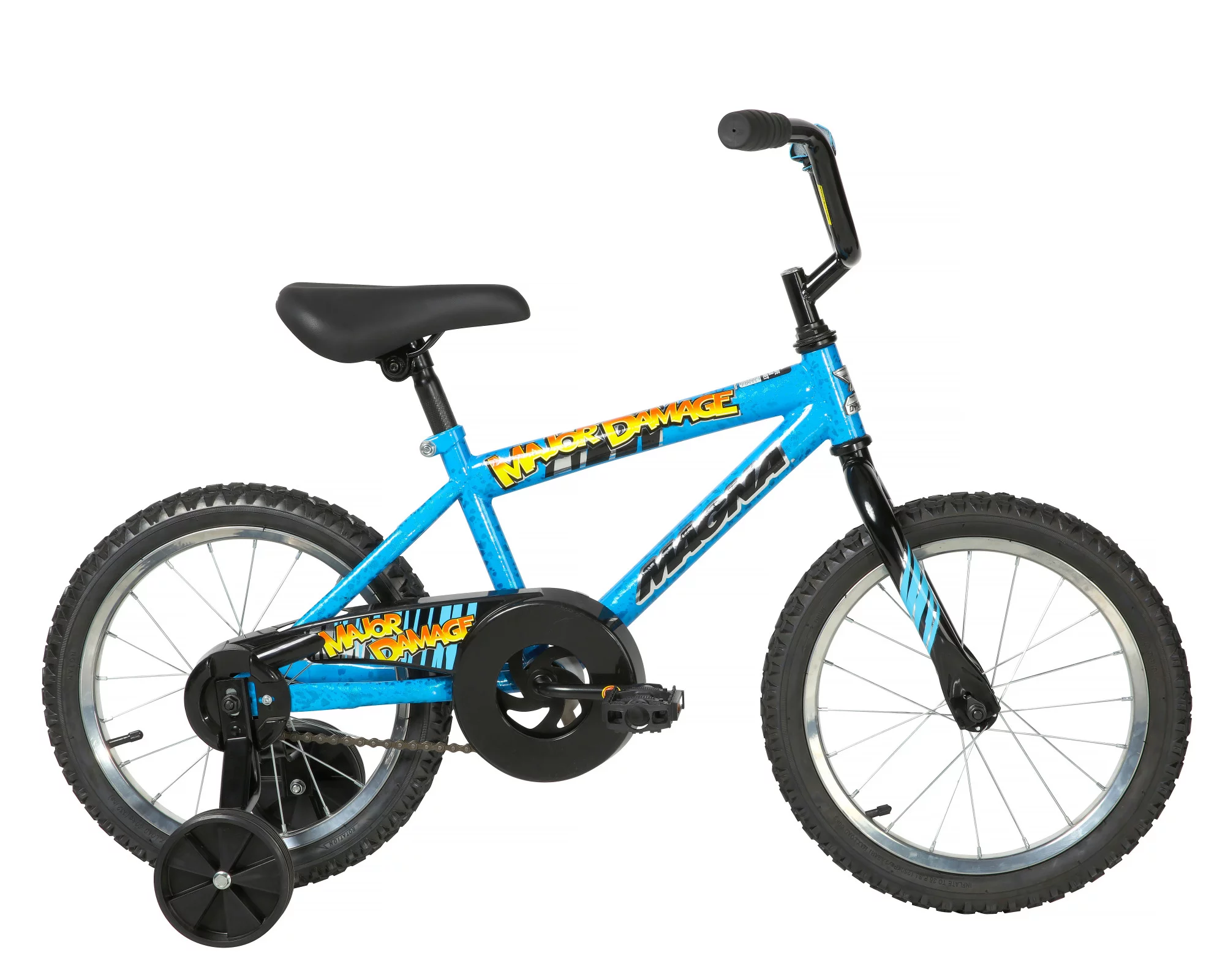 Dynacraft Magna 16-Inch Boys BMX Bike For Age 5-7 Years - Cheap Fitting
