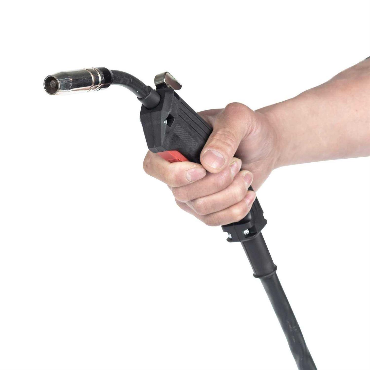 display4top Mig Welder 130A Portable Welding Machine Flux Core Wire Welder - Cheap Fitting