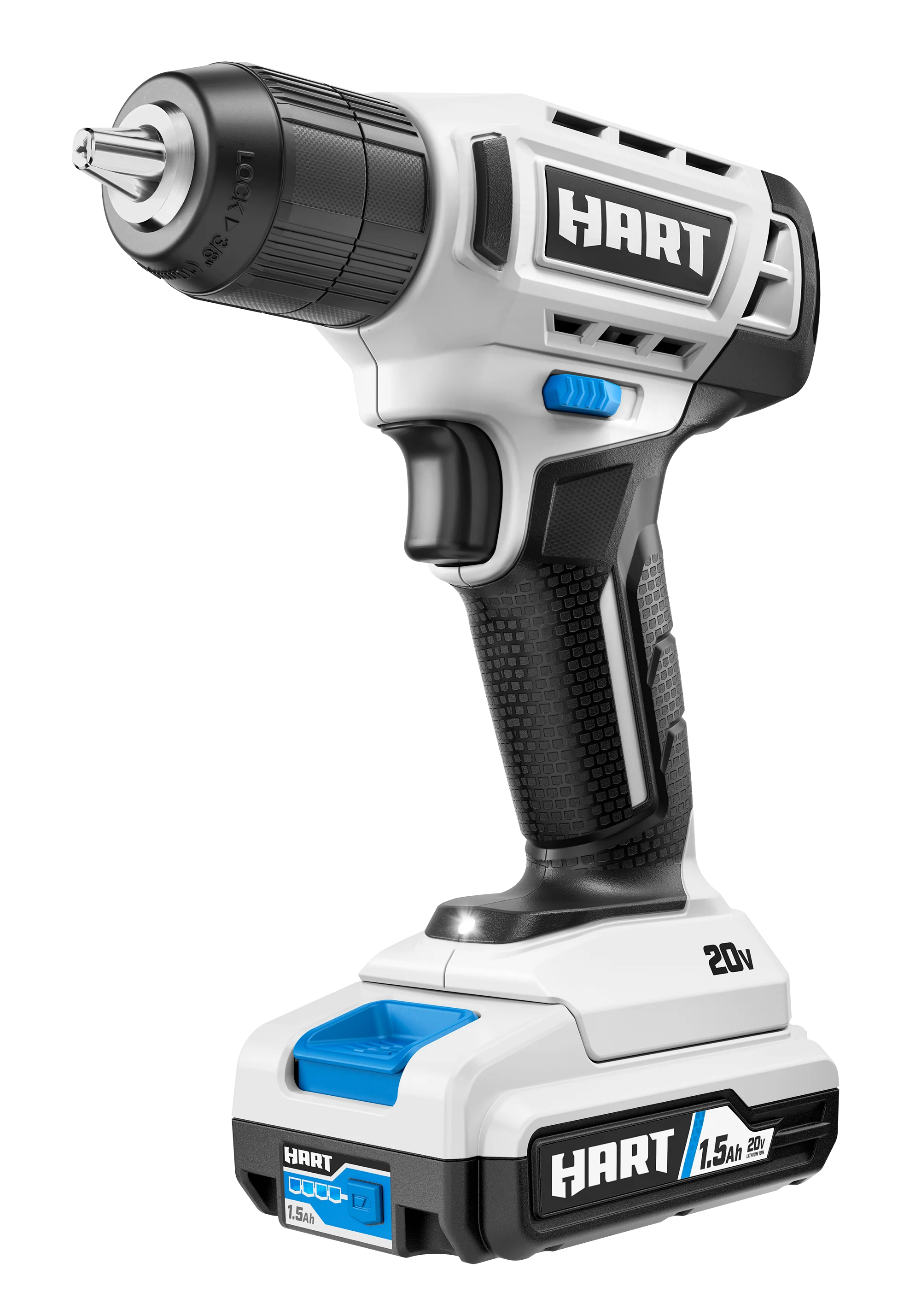 HART 20-Volt 3/8-inch Drill/Driver Project Kit, Generation 2, (1) 1.5Ah Lithium-Ion Battery - Cheap Fitting