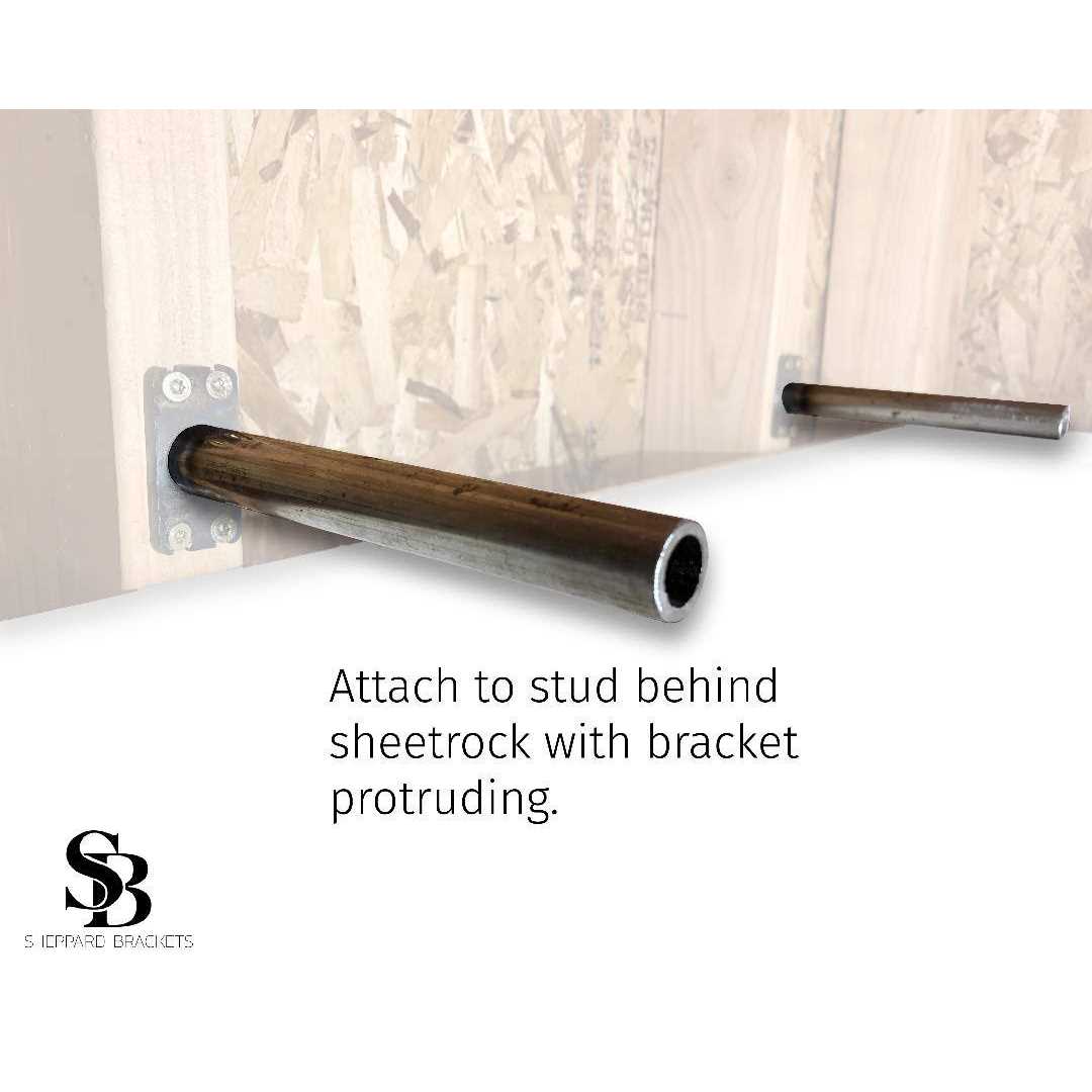 Floating Shelf Bracket 4 Pack Concealed Bracket - Cheap Fitting