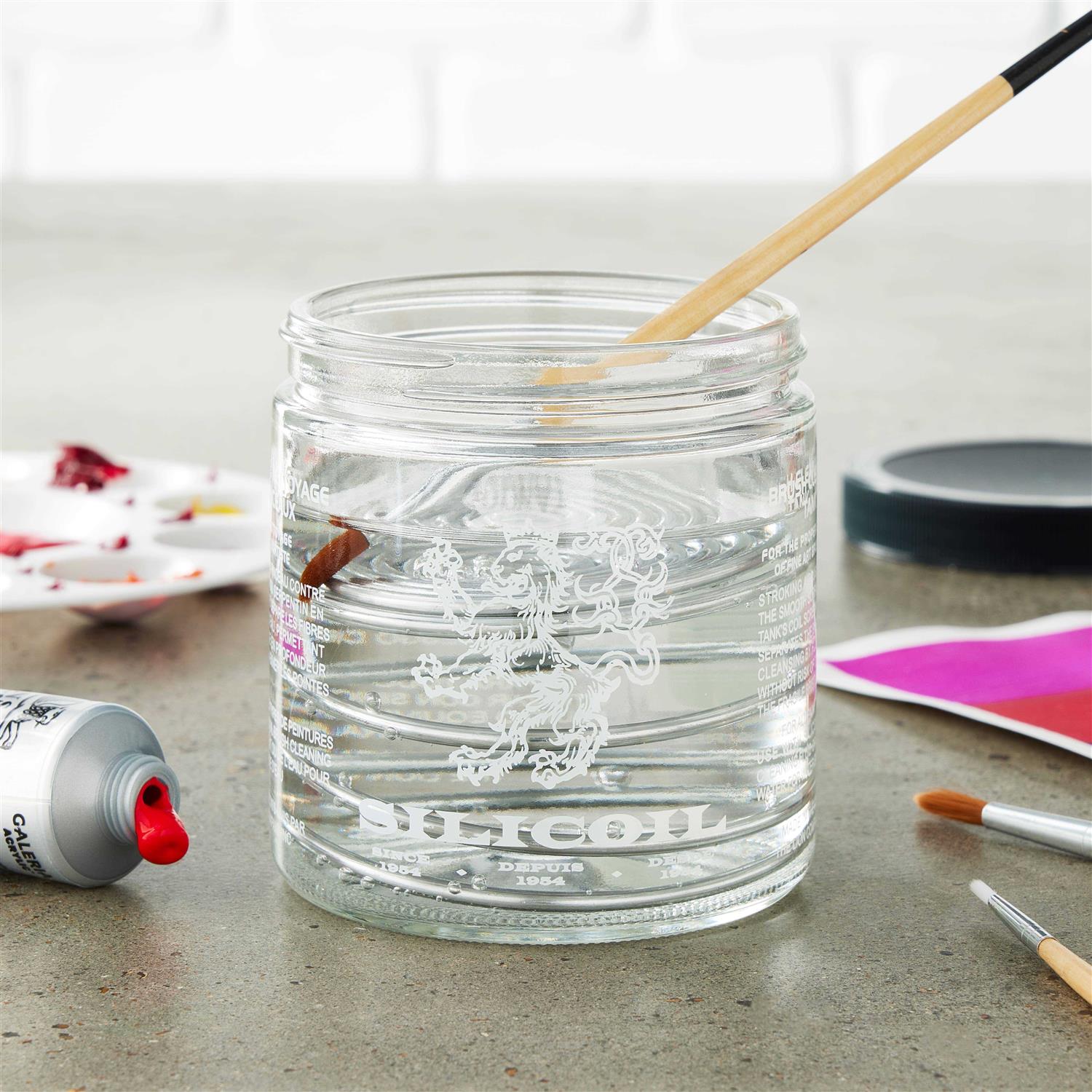 Lion Company Silicoil Brush Cleaning Tank - Cheap Fitting