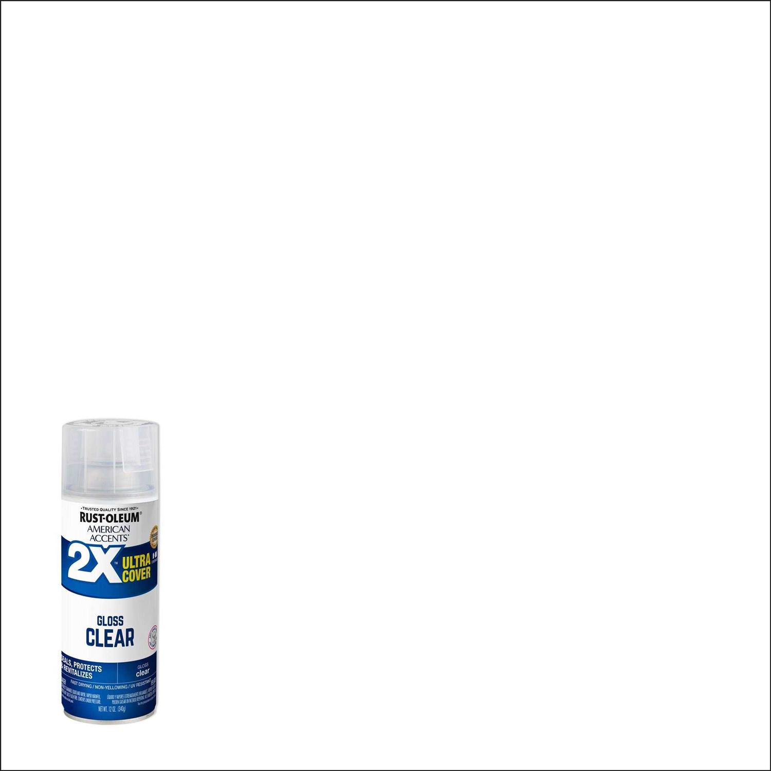 Rust-Oleum Fast Drying Non Yellowing Protective Clear Matte Spray Paint 327864 - Cheap Fitting