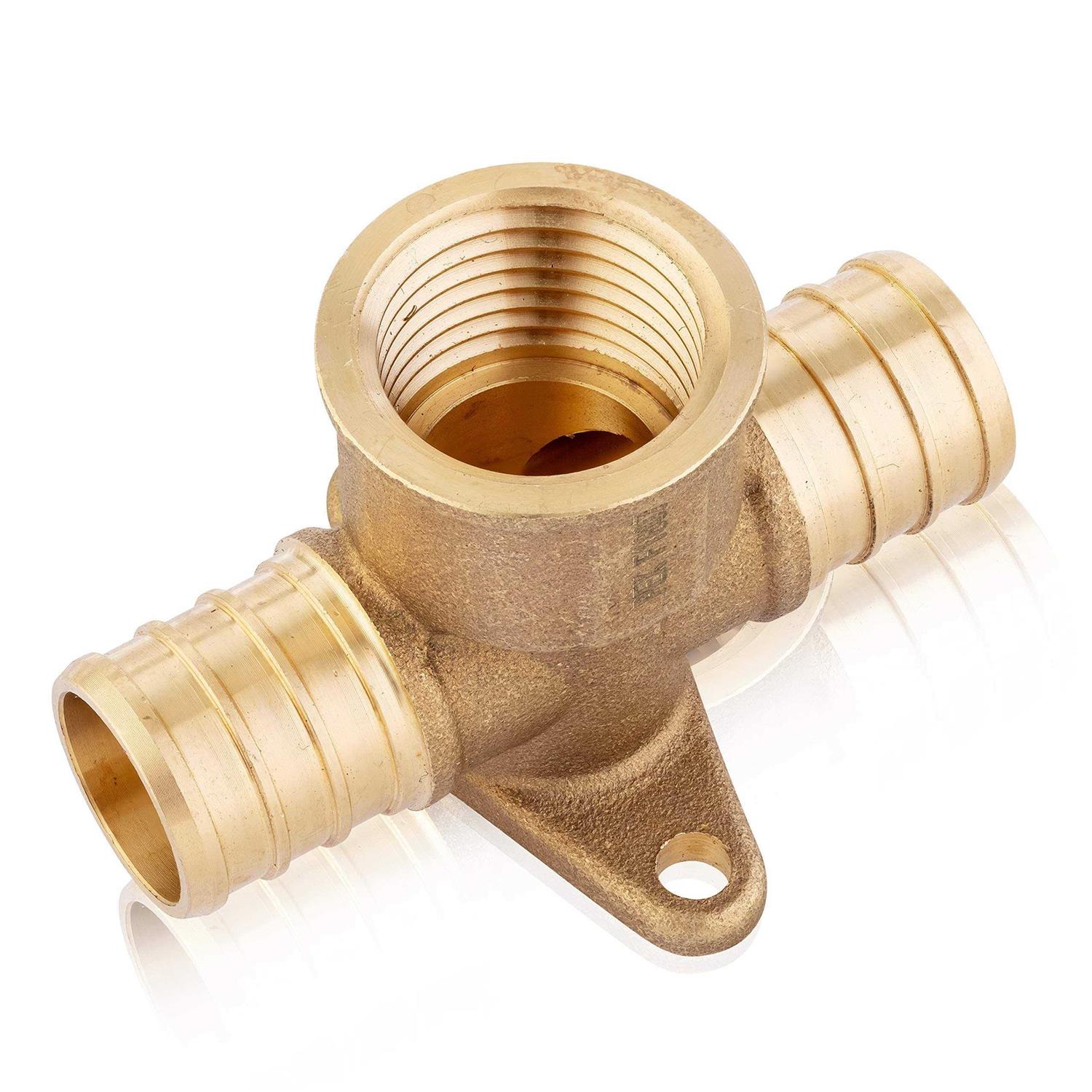 EFIELD Pex X Pex X 1/2 Female NPT Drop-ear Tee - Cheap Fitting