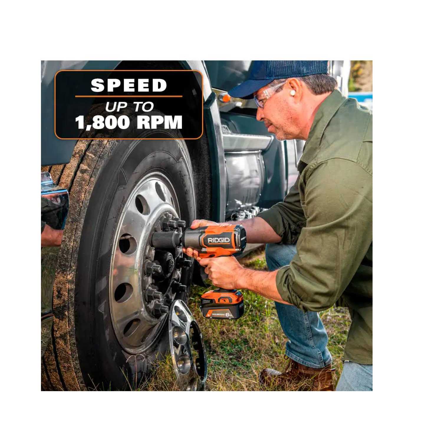 RIDGID 18V Brushless Cordless 4-Mode 1/2 in. High-Torque Impact Wrench - Cheap Fitting