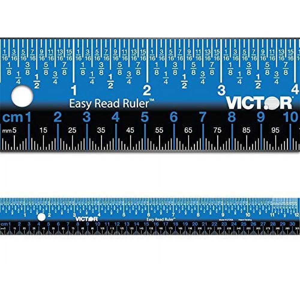 Victor Easy Read Ruler Stainless Steel - Cheap Fitting