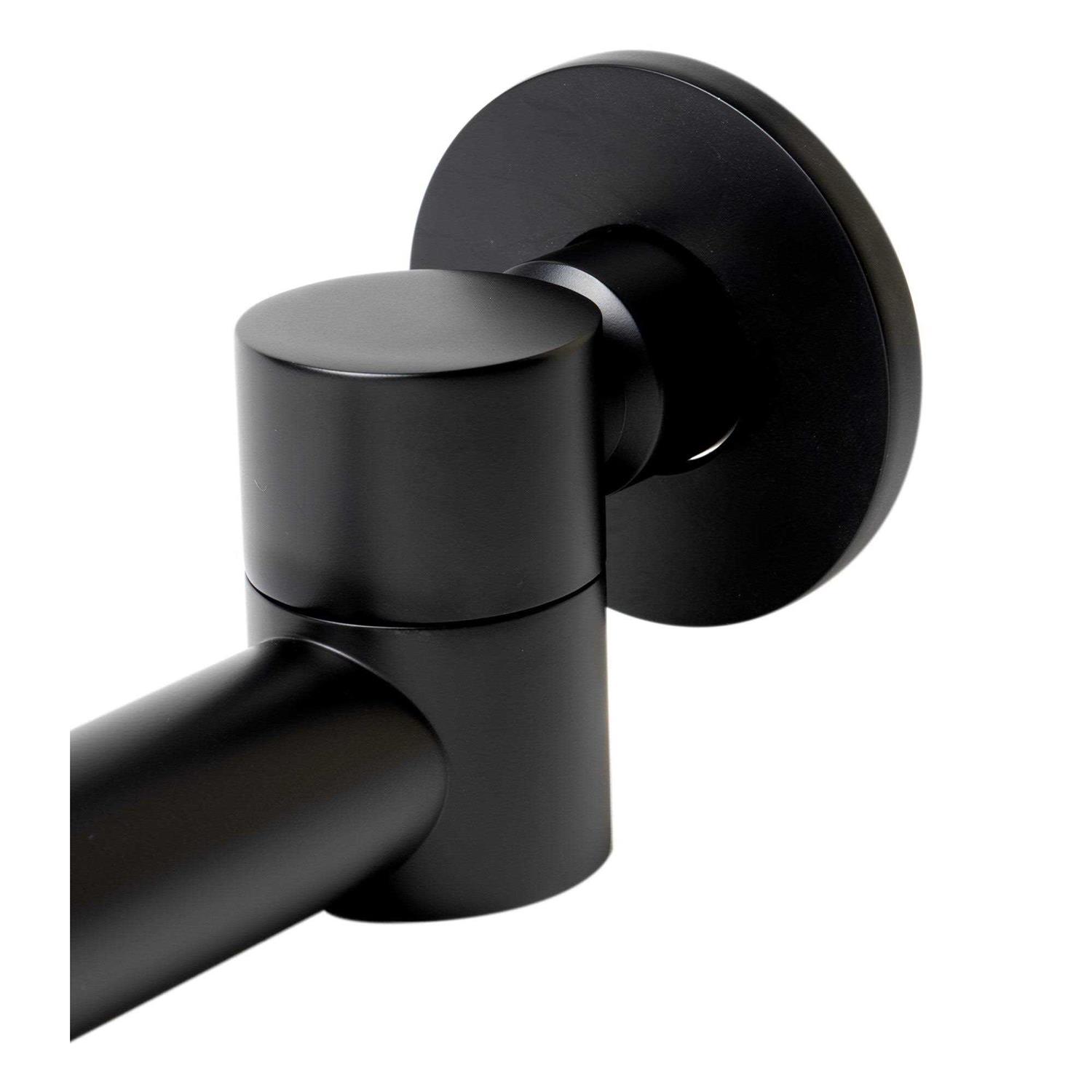 ALFI AB6601-BM Black Matte Round Foldable Tub Spout - Cheap Fitting
