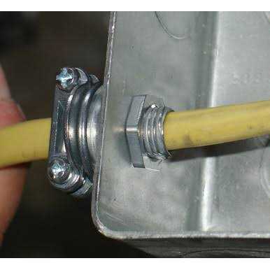 Garvin MPC25 Multipurpose Nm/Bx Cable Connector which Fits 1/4 Knockout - Cheap Fitting