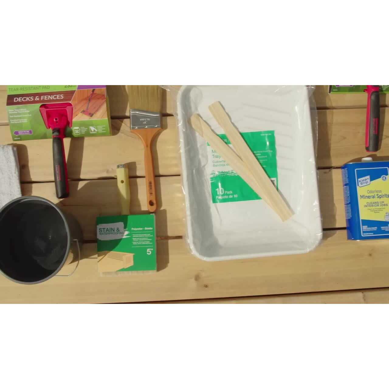 Preserva Wood 1 gal. Oil-Based Exterior Stain and Sealer - Cheap Fitting